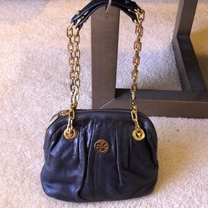 Authentic Tory Burch leather convertible mini bag